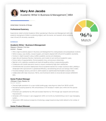 1. Application screening