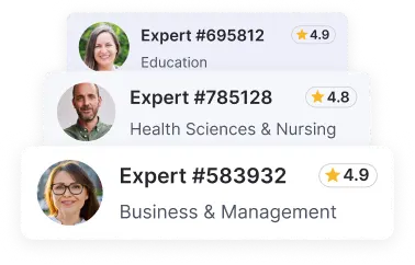 Experts in your exact topic