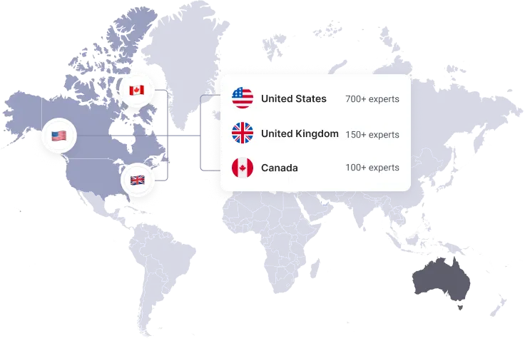 100% native English speakers