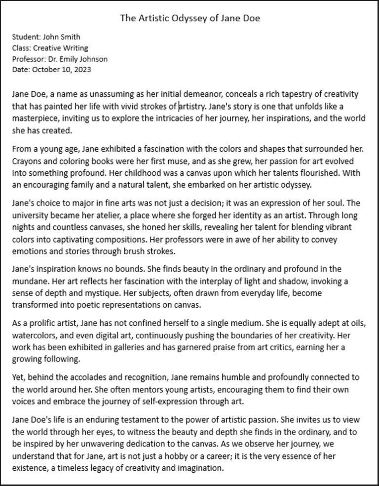 How to Write a Profile Essay? - Guide, Writing Tips, Outline - 99papers.com